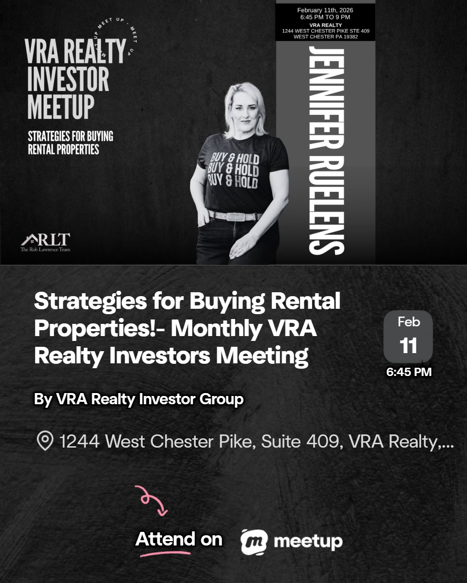 The next West Chester Real Estate Networking Meetup
